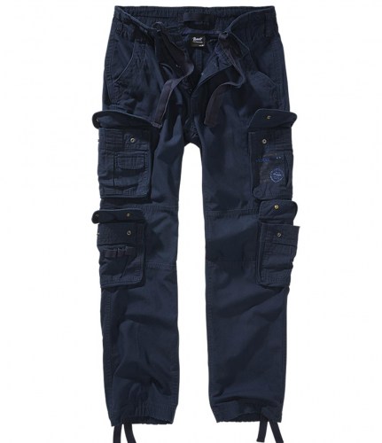 10168 Pure Slim Fit Cargo pant Navy Brandit