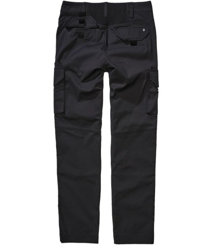 10162 Pure Slim Fit Cargo pant Black Brandit