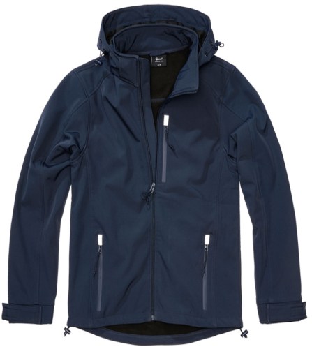 3196.14008 Brandit Hurricane SoftShell Navy Jacket
