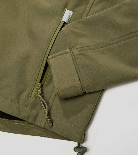 3196.11002 Brandit Hurricane SoftShell Black Jacket