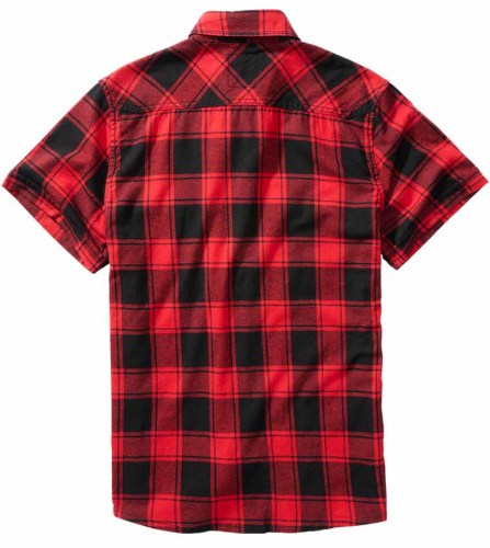 403241 Checkshirt HalfSleeve Red-black Brandit