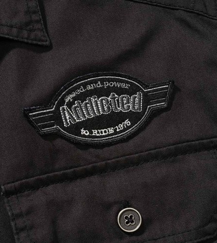 4012240 Roadstar Shirit Half sleeve Red Anthracite Black Brandit