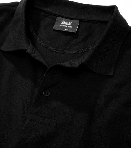 42022 Jersey Poloshirt Jon Halfsleeve Black Brandit