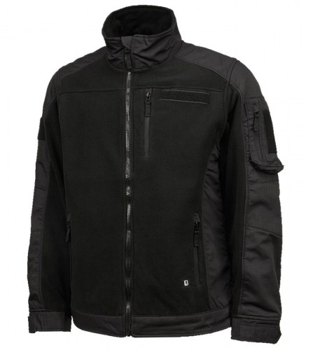 50262 Fleece Ripstop Jacket Black Brandit
