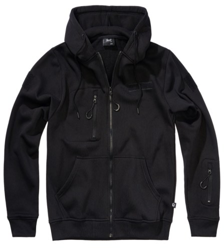 Tactical Sweat Jacket Black Brandit 5033.11002