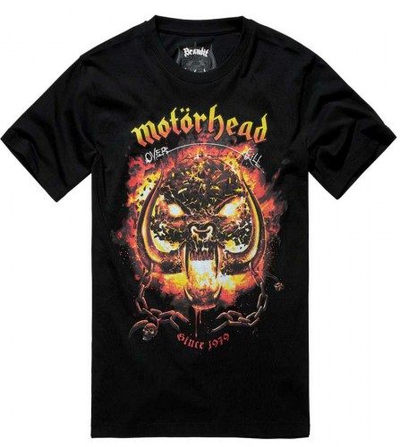61024-11002 Tshirt Motorhead T-Shirt Overkill Brandit