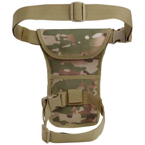 8063161 Brandit Side Leg Kick Bag No2 Tactical Camo