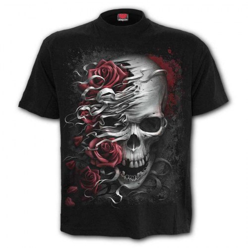 tshirt-skull-n-roses-black
