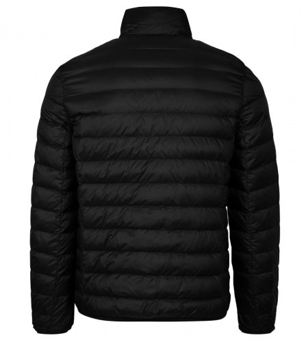 TB863 Basic Bubble Black Jacket Urban Classics