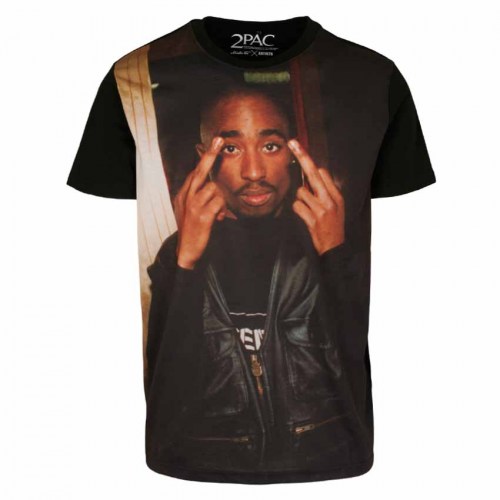 Urban Classics Tshirt Tupac Trust Nobody Black