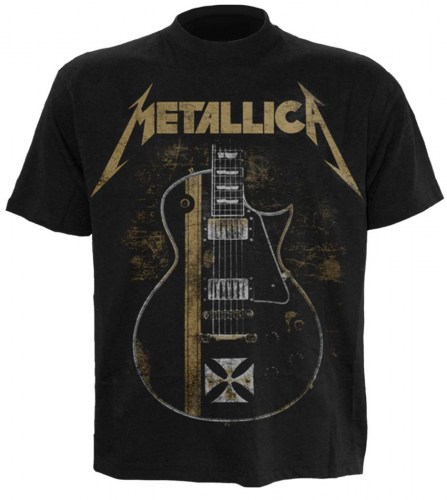 Q204M101 Tshirt Metallica - HetField Iron Cross