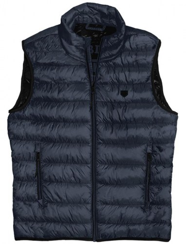 Puffer Padded Vest Gilet Black