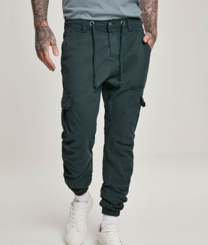 cargo jogging pants BottleGreen