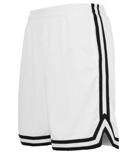 TB243 Stripes mesh White/Black Shorts Urban Classics