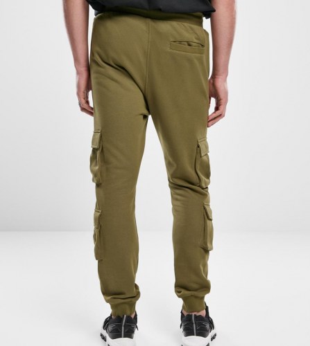 TB3703 Double pocket terry Summer Olive sweat pant Urban Classics