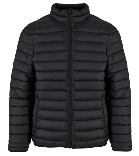 TB7289 Basic Light weight Bubble Black Jacket Urban Classics