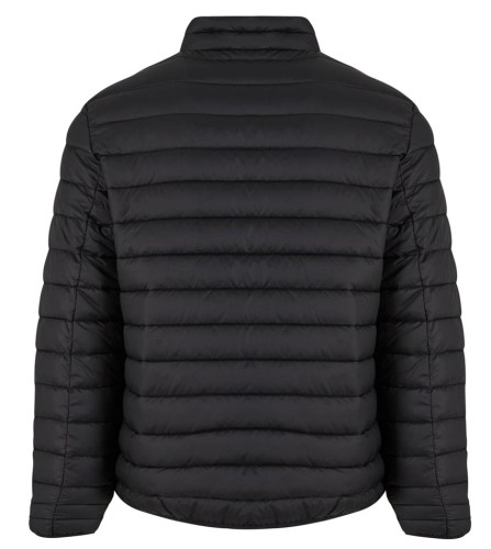 TB863 Basic Bubble Black Jacket Urban Classics