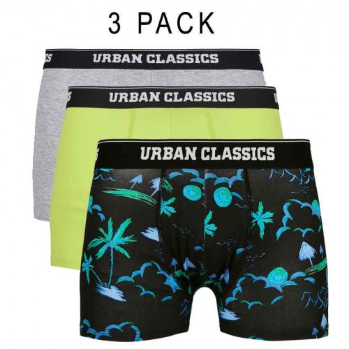 TB3708 - 3 Pack Island Boxer underwear Urban Classics