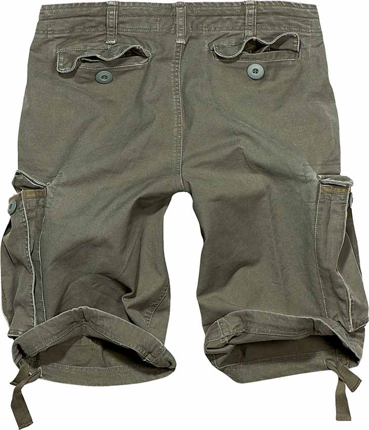 VINTAGE Cargo SHORTS OLIVE - Image 2