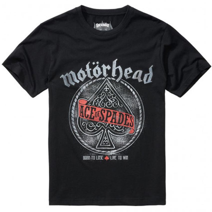Tshirt Motorhead Ace of Spades Brandit black