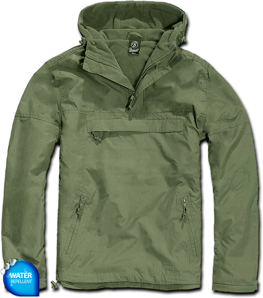 WINDBREAKER HOODIE OLIVE