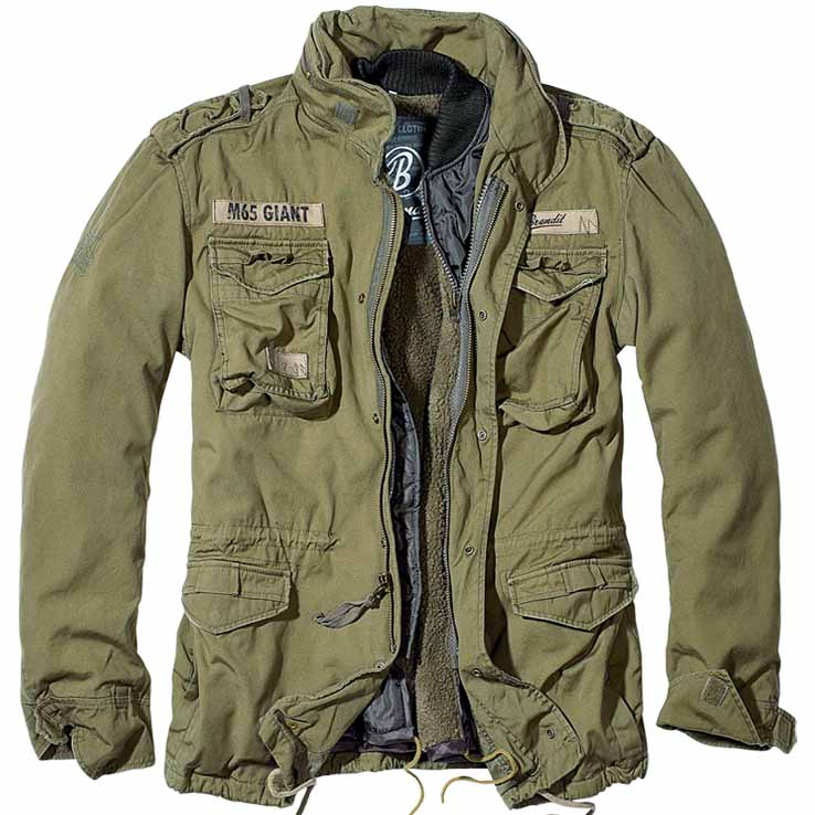Μπουφάν με κουκούλα M65 GIANT OLIVE