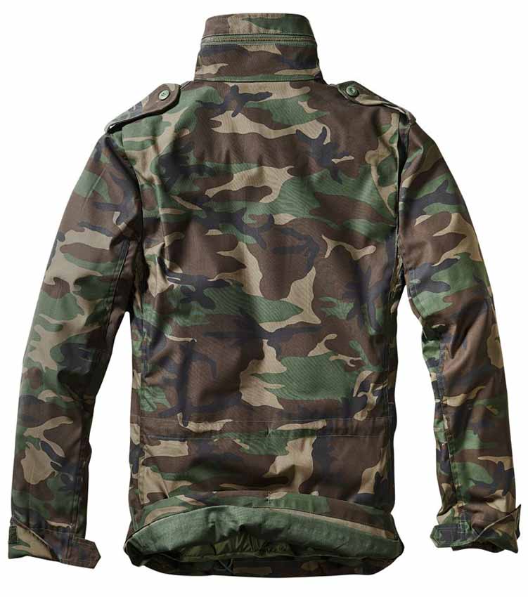 Μπουφάν με κουκούλα M65 Classic Woodland - Image 2