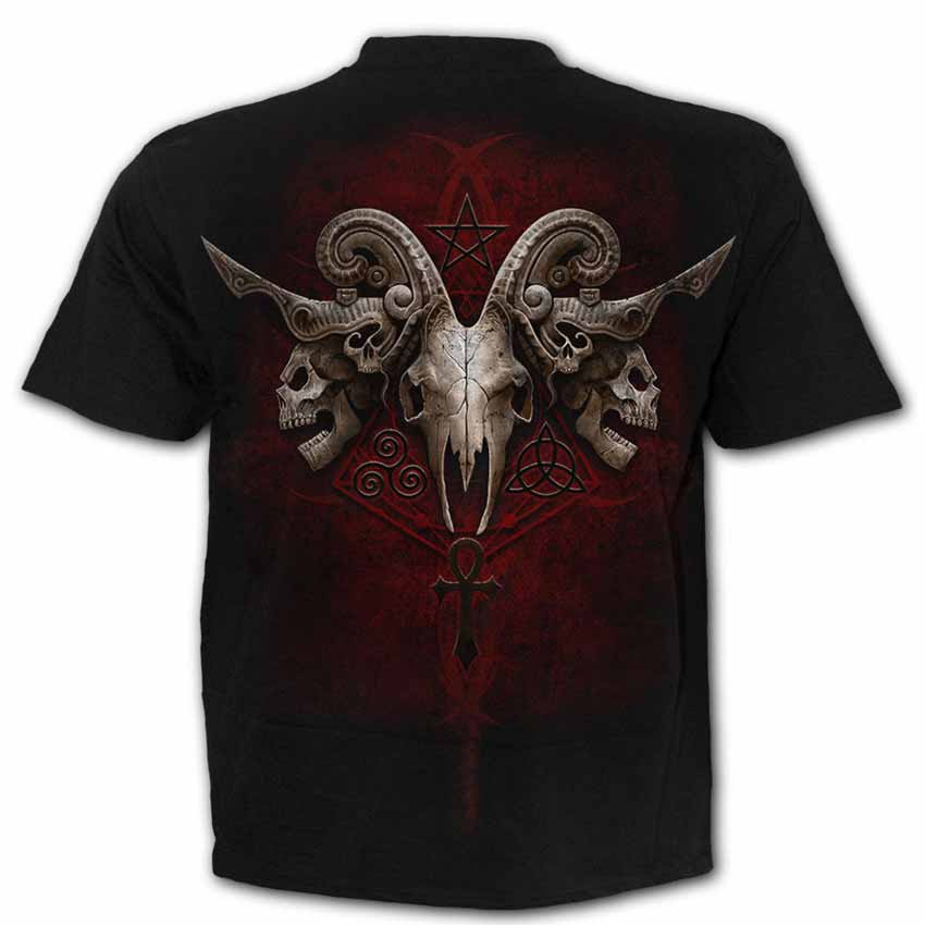 Tshirt Faces of Goth Black (3+1 ΔΩΡΟ) - Image 2