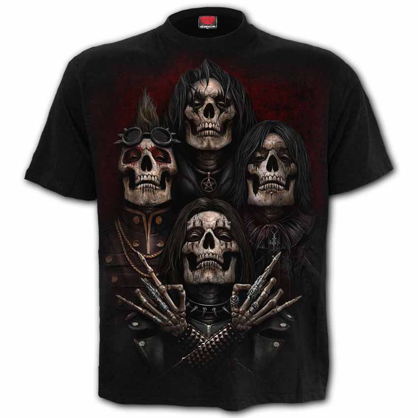 Tshirt Faces of Goth Black (3+1 ΔΩΡΟ)
