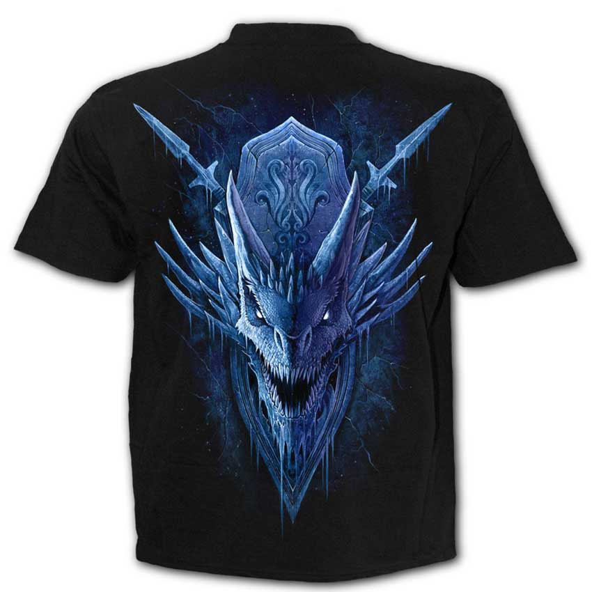 Tshirt Ice Dragon Black (3+1 ΔΩΡΟ) - Image 2