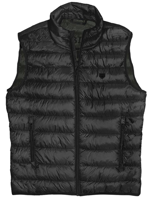 Γιλέκο Puffer Padded Vest μαύρο