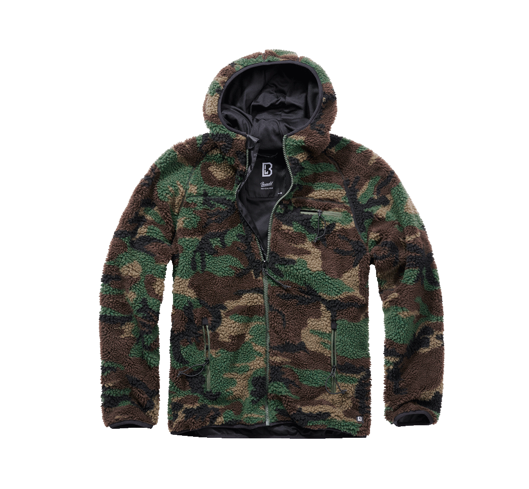 Teddyfleece Worker Jacket Woodland Μπουφάν με κουκούλα